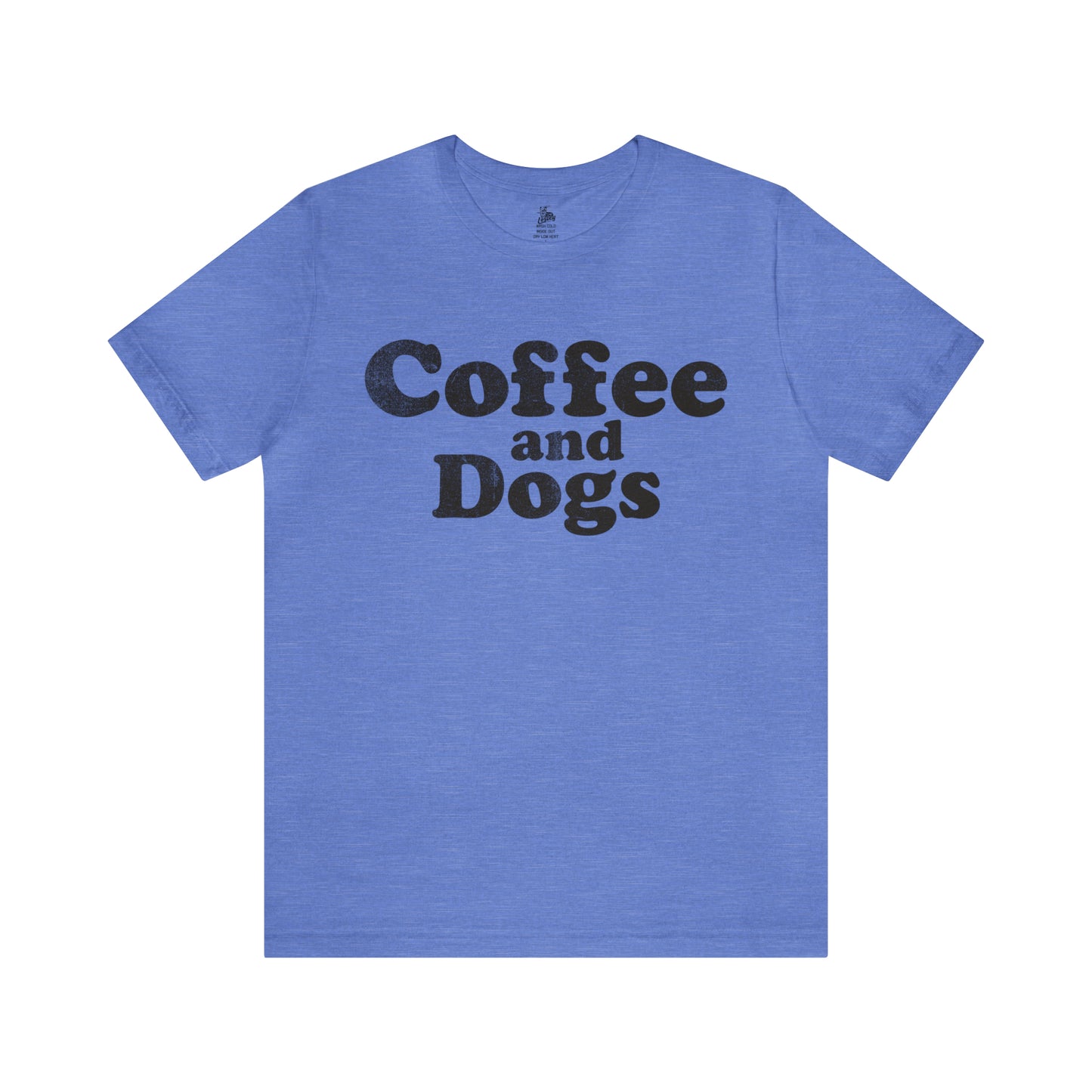 Coffee and Dogs Unisex Short Sleeve Softstyle T-Shirt