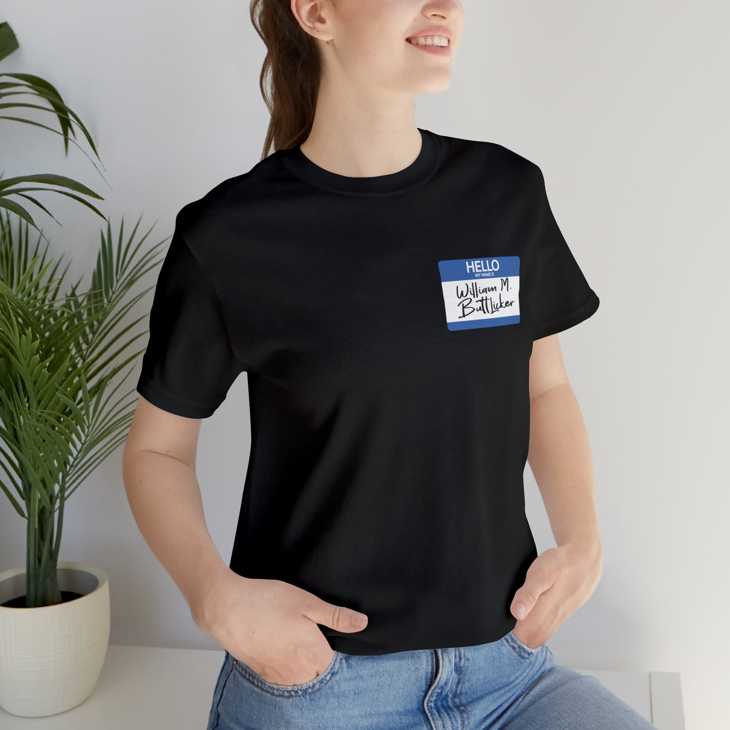 William M Bill Buttlicker Unisex Short Sleeve Softstyle T-Shirt