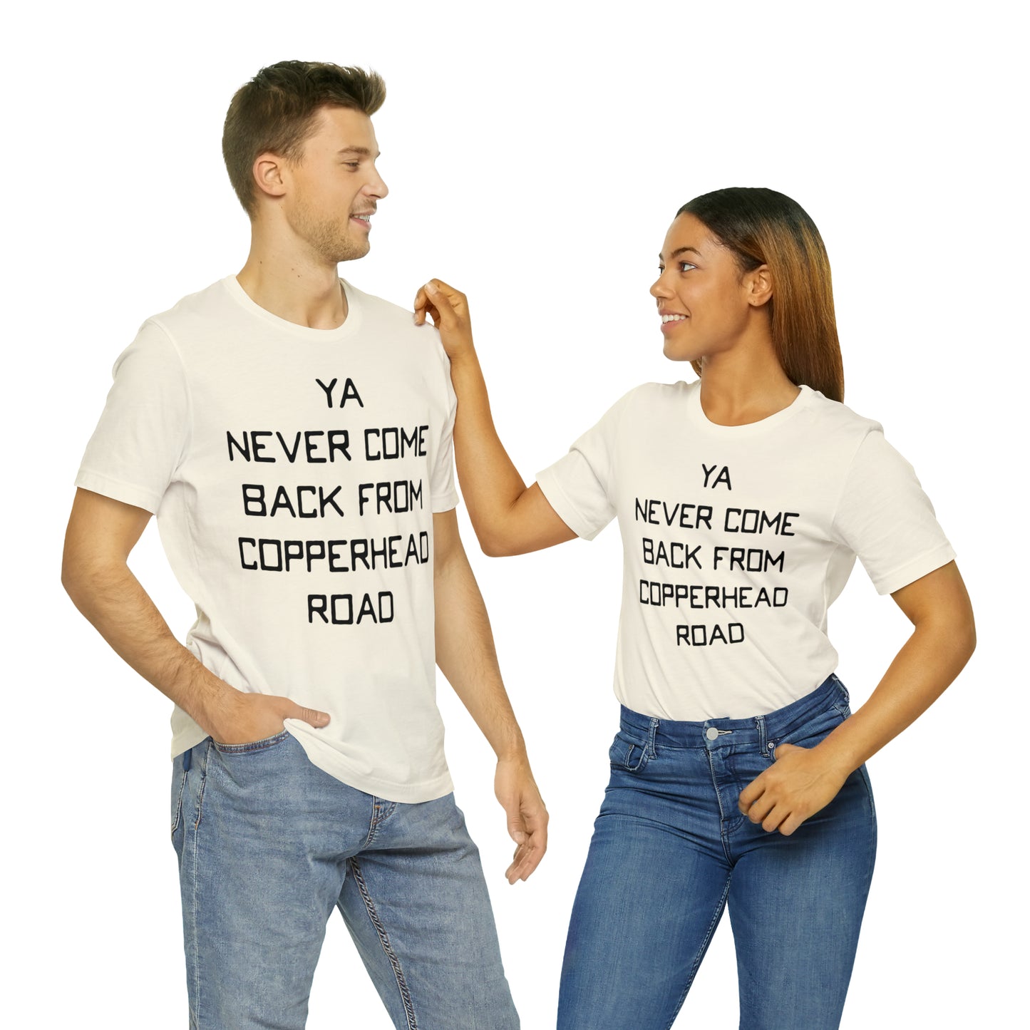 Loxley Copperhead Road Unisex Short Sleeve Ringspun Softstyle Jersey Nit T-Shirt