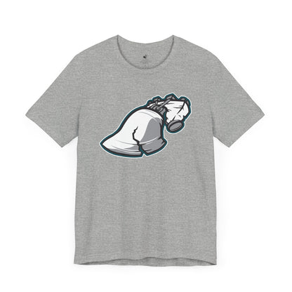 Eagle Liberty Bell Football Sunday Tailgate Unisex Short Sleeve T-Shirt