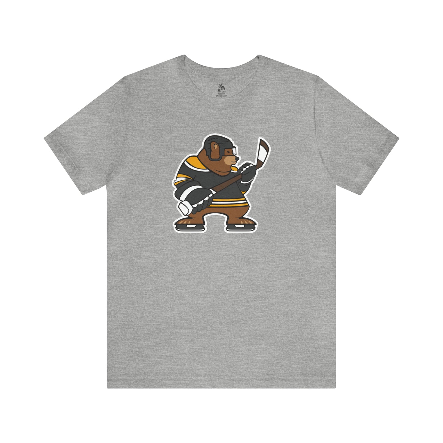 Hockey Bear Unisex Short Sleeve Softstyle T-Shirt