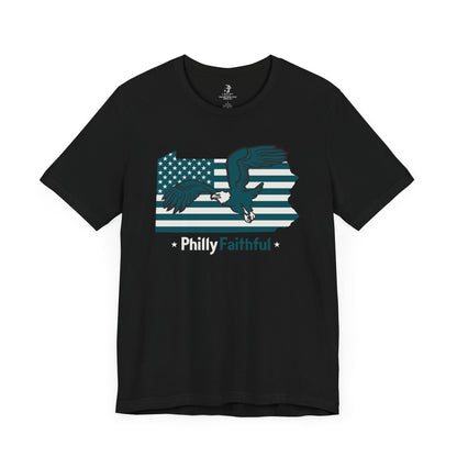 Philly Faithful Football Sunday Tailgate Unisex Short Sleeve T-Shirt