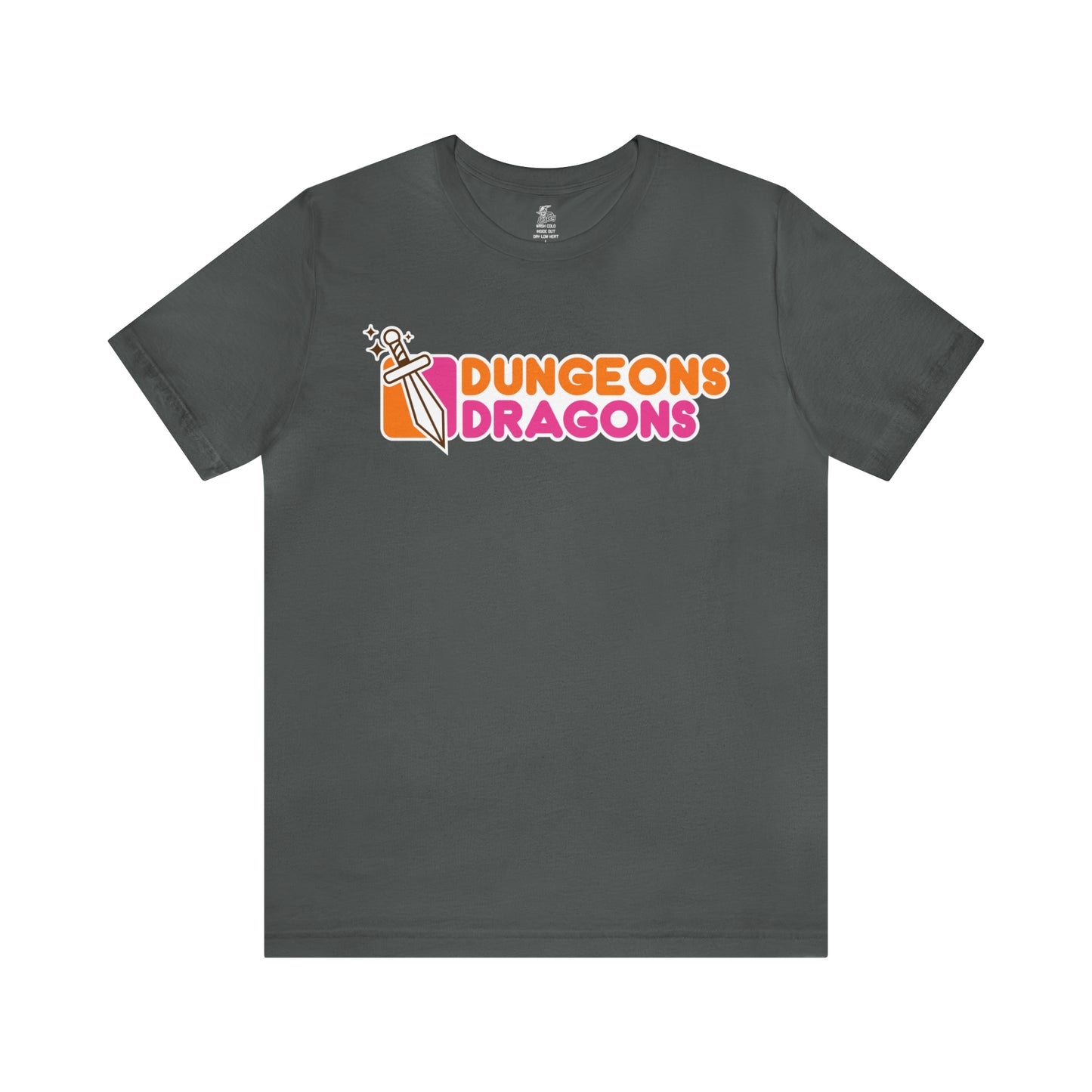 Dungeons Dragons Donuts Unisex Short Sleeve Softstyle T-Shirt