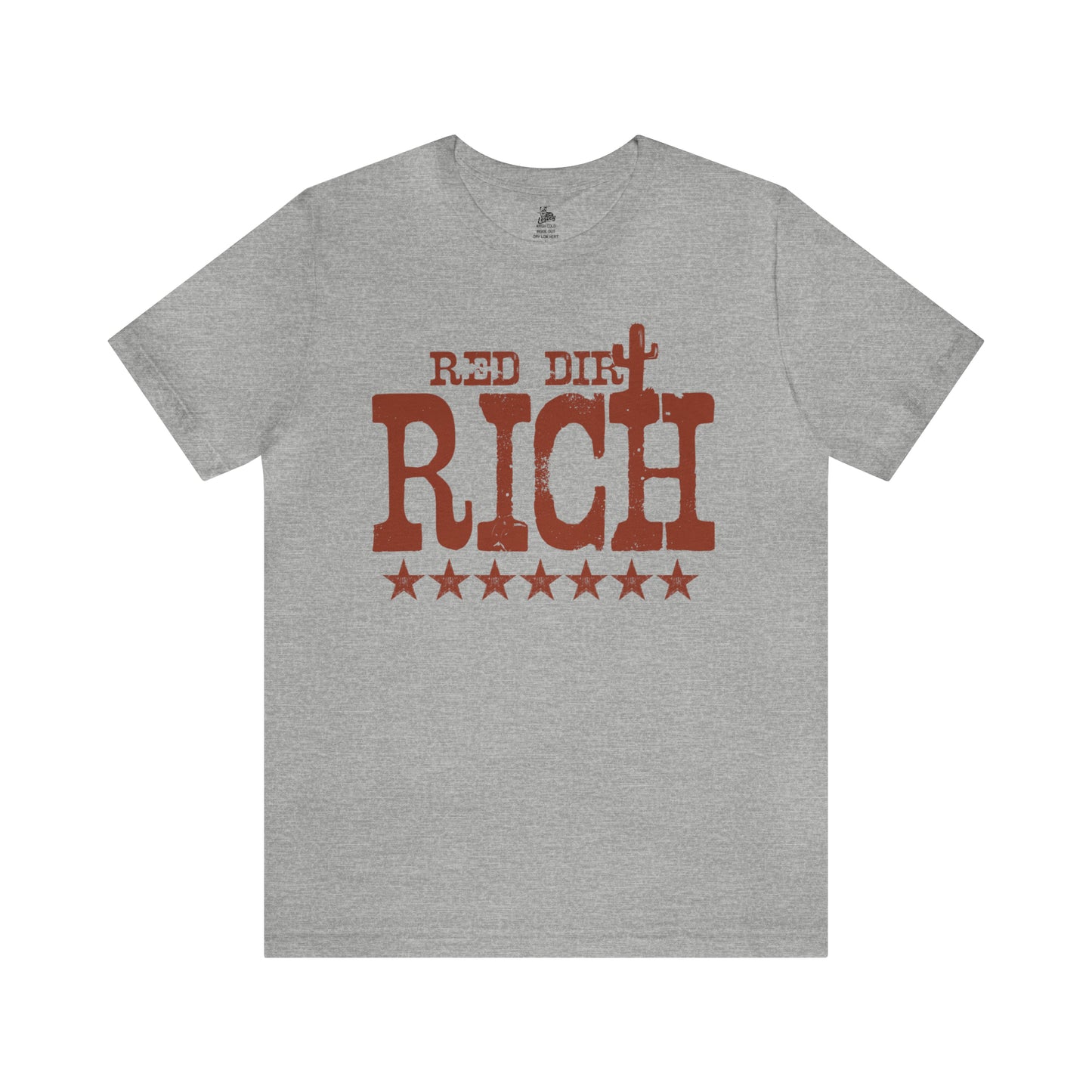 Red Dirt Rich Unisex Short Sleeve Softstyle T-Shirt