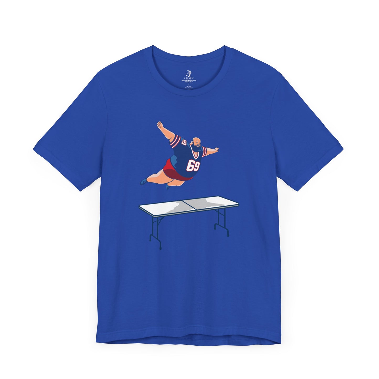 Buffalo Table Dive Football Sunday Tailgate Unisex Short Sleeve T-Shirt