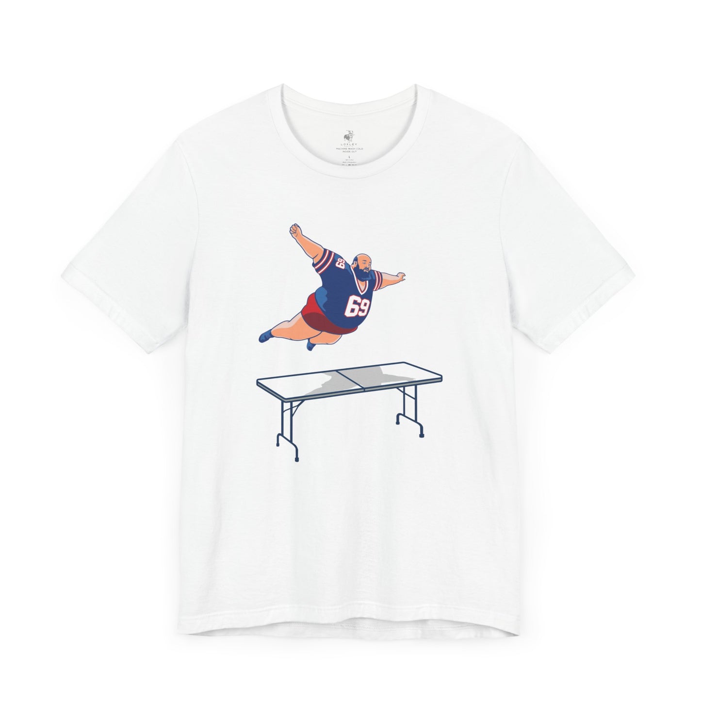 Buffalo Table Dive Football Sunday Tailgate Unisex Short Sleeve T-Shirt