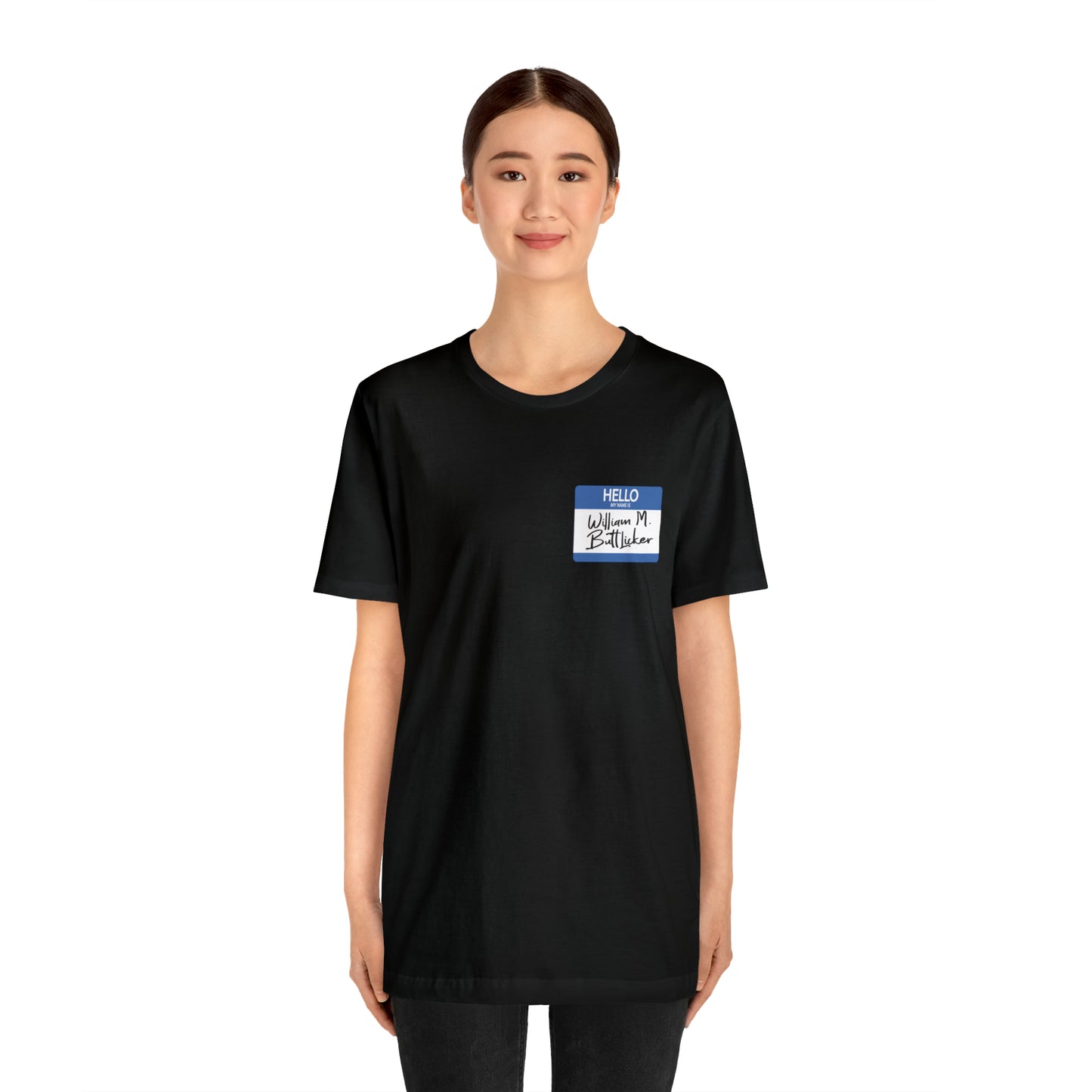 William M Bill Buttlicker Unisex Short Sleeve Softstyle T-Shirt