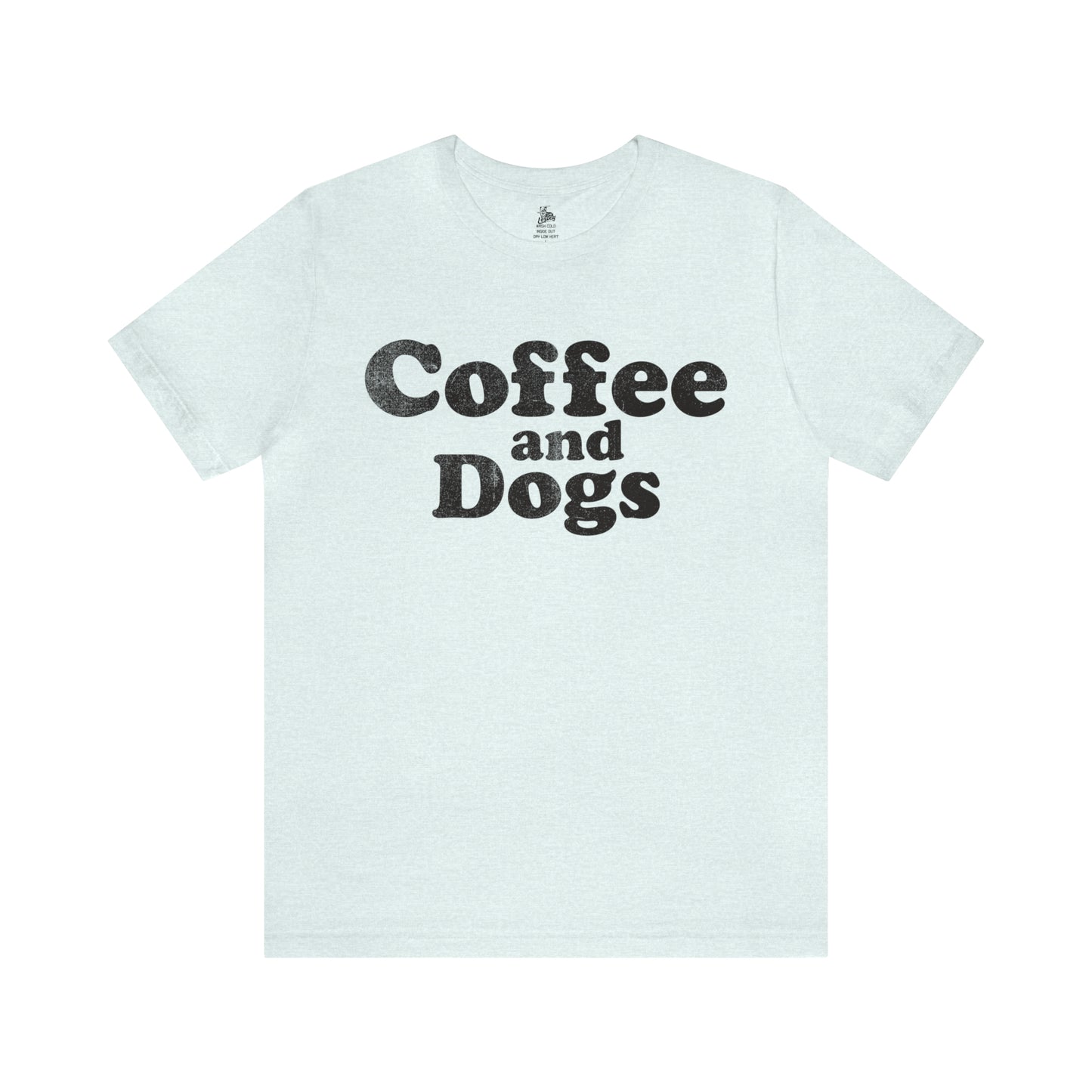 Coffee and Dogs Unisex Short Sleeve Softstyle T-Shirt