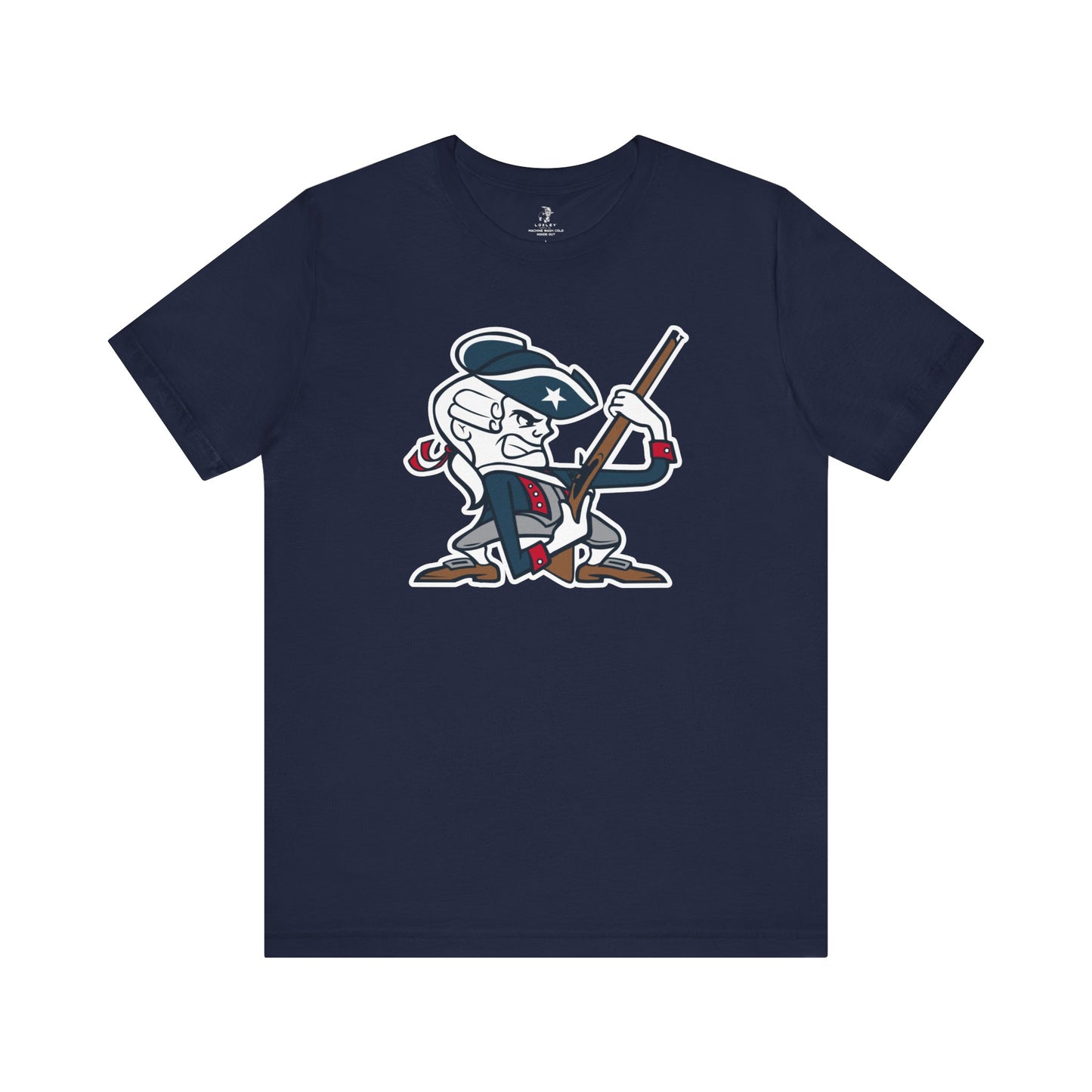 The Fighting Patriot Football Sunday Tailgate Unisex Short Sleeve T-Shirt