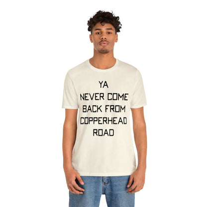 Loxley Copperhead Road Unisex Short Sleeve Ringspun Softstyle Jersey Nit T-Shirt