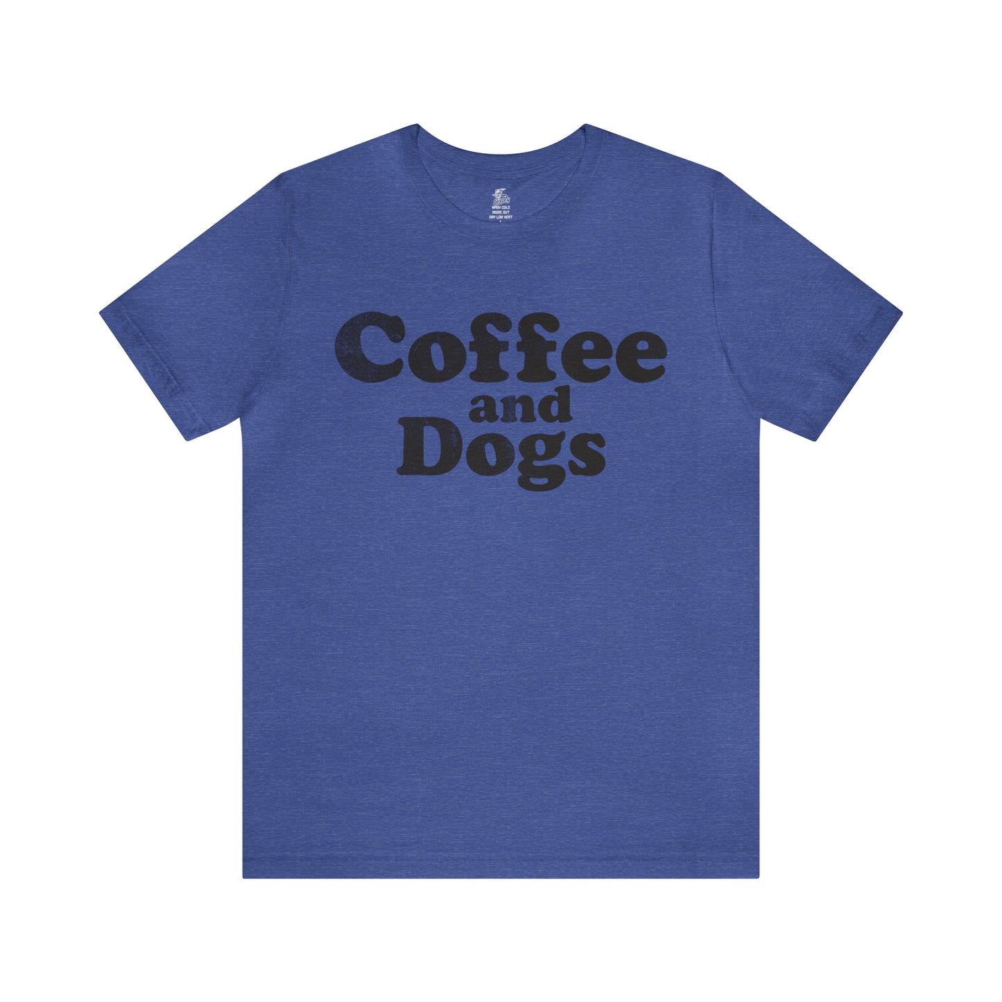 Coffee and Dogs Unisex Short Sleeve Softstyle T-Shirt