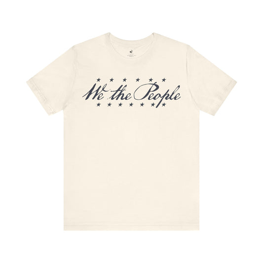 We The People United States Independence Day Unisex Short Sleeve T-Shirt