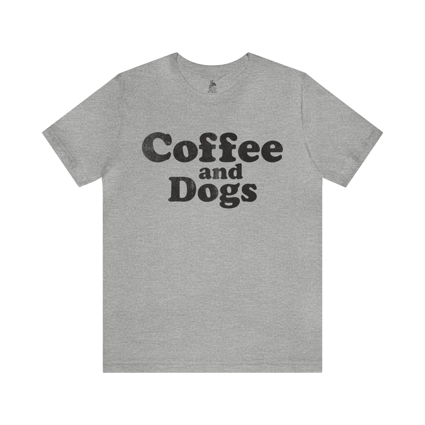Coffee and Dogs Unisex Short Sleeve Softstyle T-Shirt