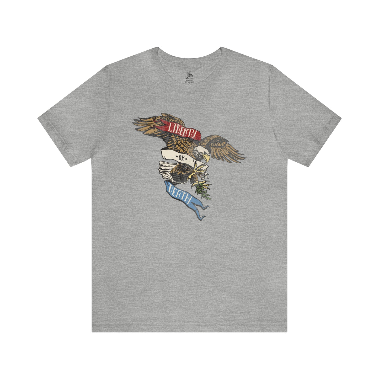 Liberty or Death America Eagle Unisex Short Sleeve Softstyle T-Shirt
