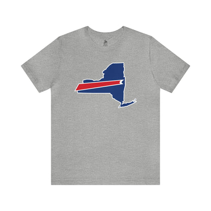 New York State Bills Football Unisex Short Sleeve Ringspun Softstyle T-Shirt