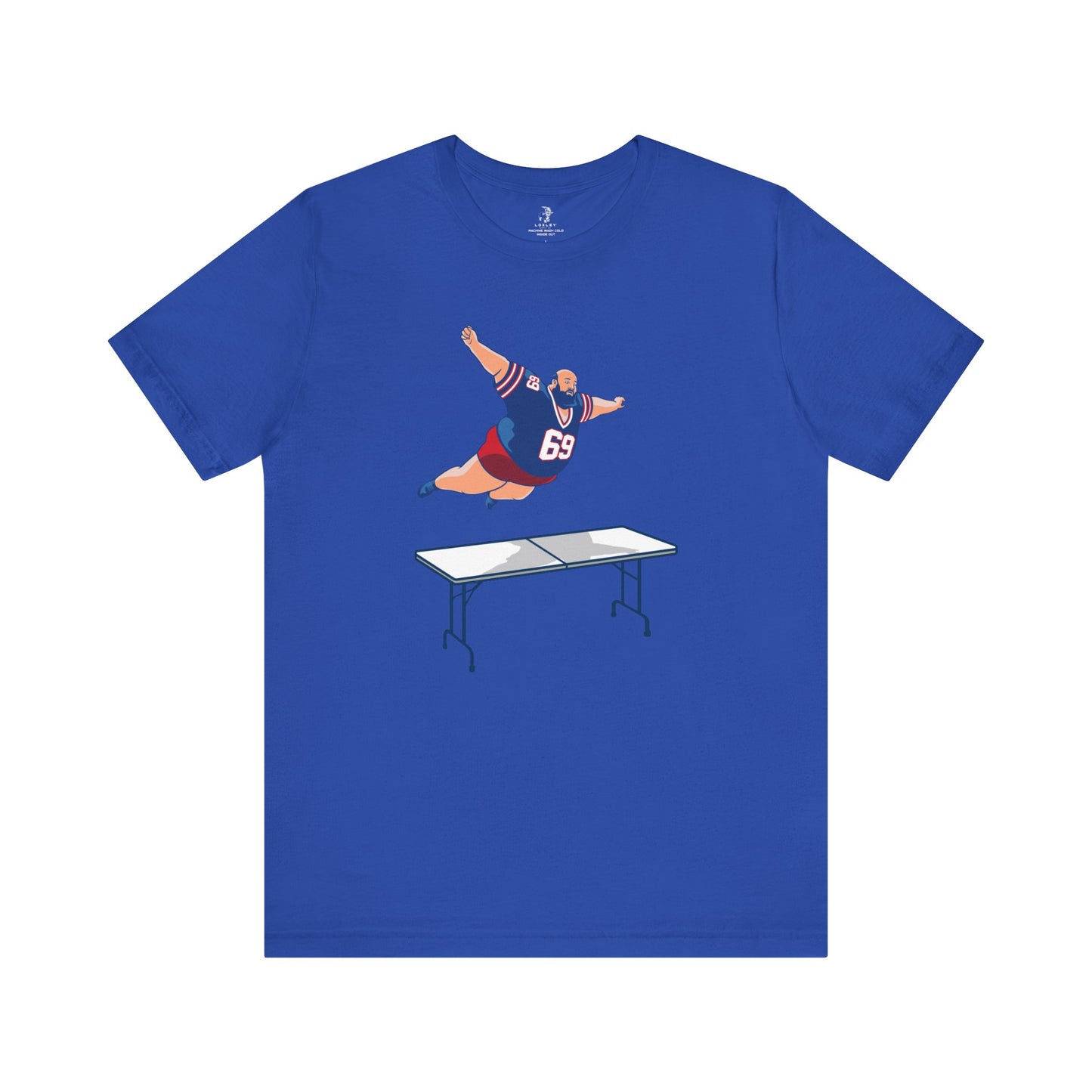 Buffalo Table Dive Football Sunday Tailgate Unisex Short Sleeve T-Shirt