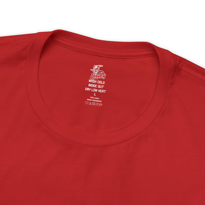New England State Stripes Football Tailgate Unisex Short Sleeve Ringspun Softstyle T-Shirt