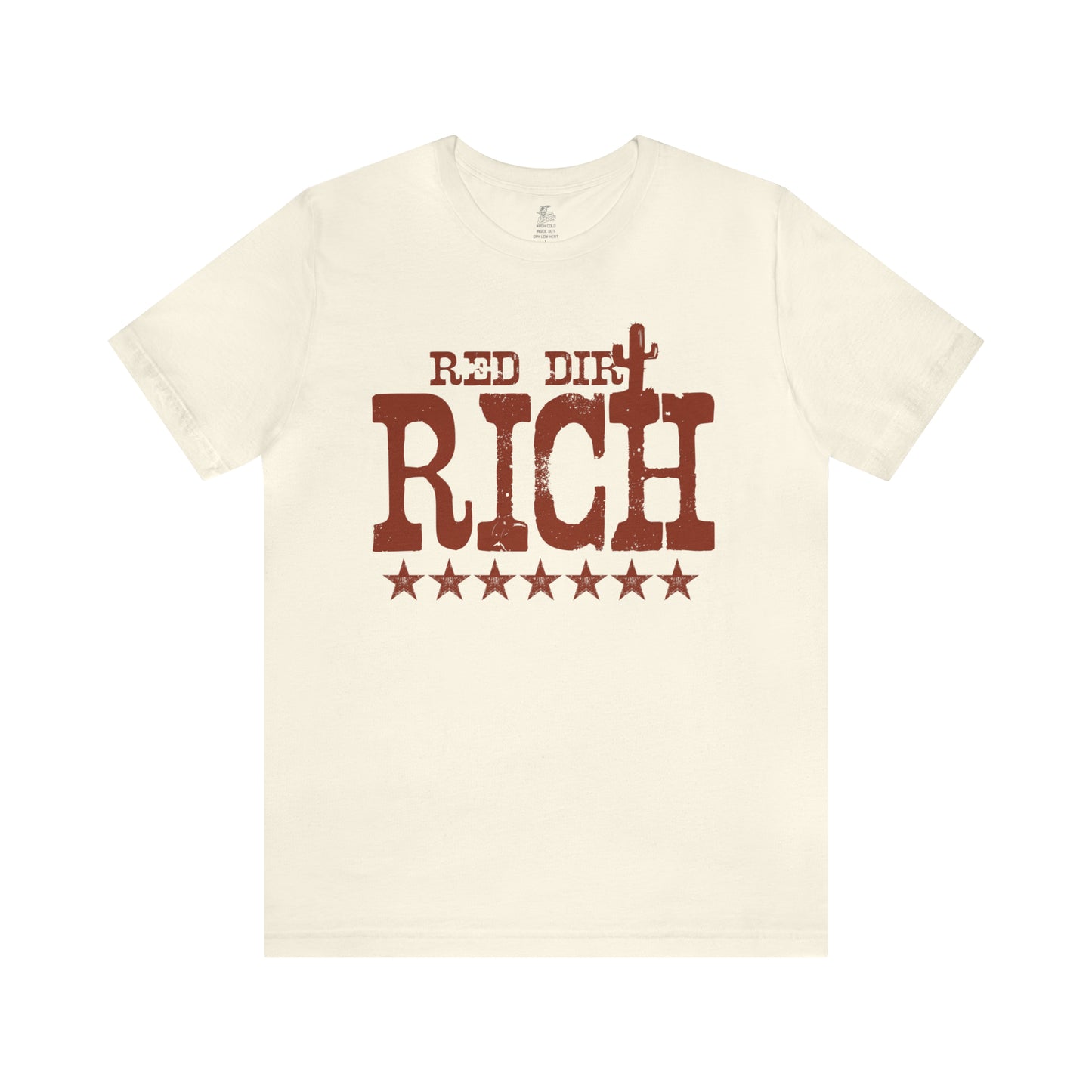 Red Dirt Rich Unisex Short Sleeve Softstyle T-Shirt