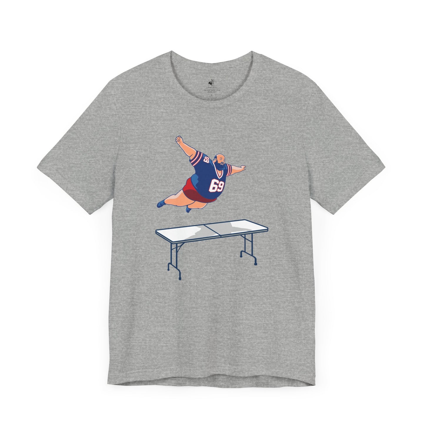 Buffalo Table Dive Football Sunday Tailgate Unisex Short Sleeve T-Shirt