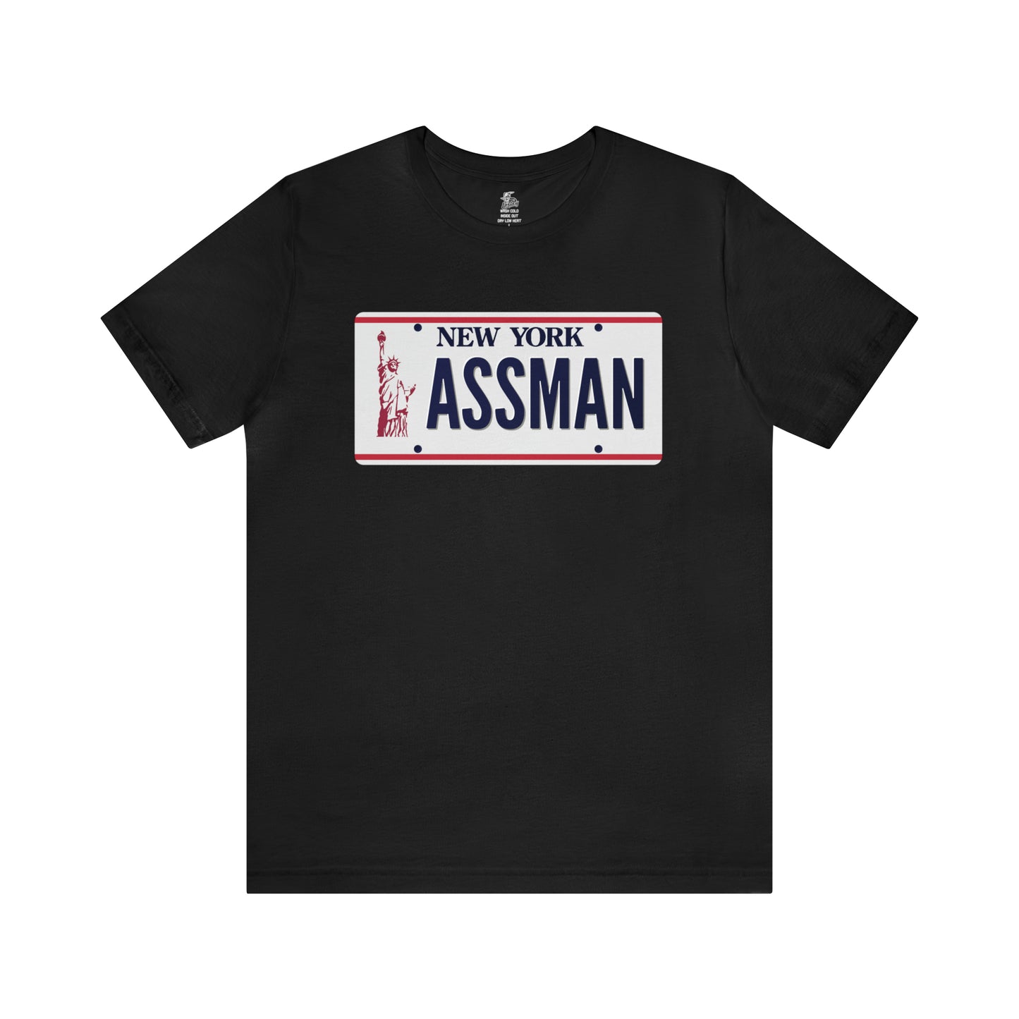 Kramer Assman License Plate Unisex Short Sleeve Softstyle T-Shirt