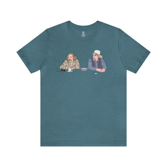 The Stranger and Dude Unisex Short Sleeve Softstyle T-Shirt