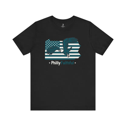 Philly Faithful Football Sunday Tailgate Unisex Short Sleeve T-Shirt