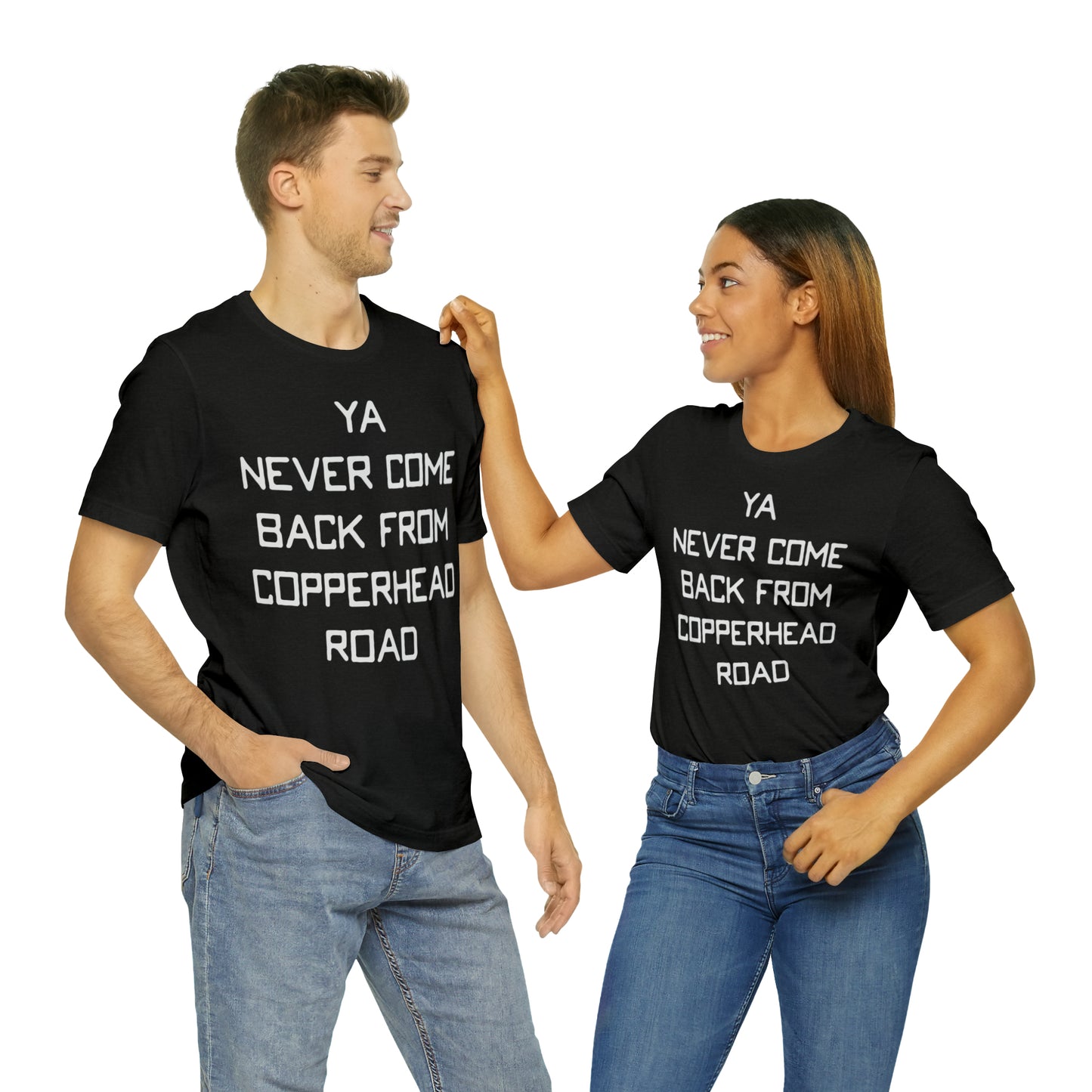 Loxley Copperhead Road Unisex Short Sleeve Ringspun Softstyle Jersey Nit T-Shirt