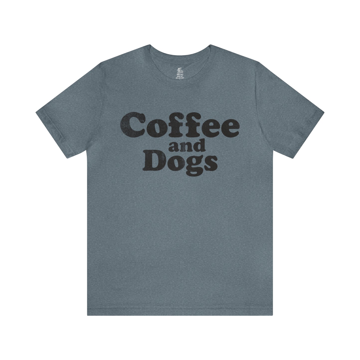 Coffee and Dogs Unisex Short Sleeve Softstyle T-Shirt