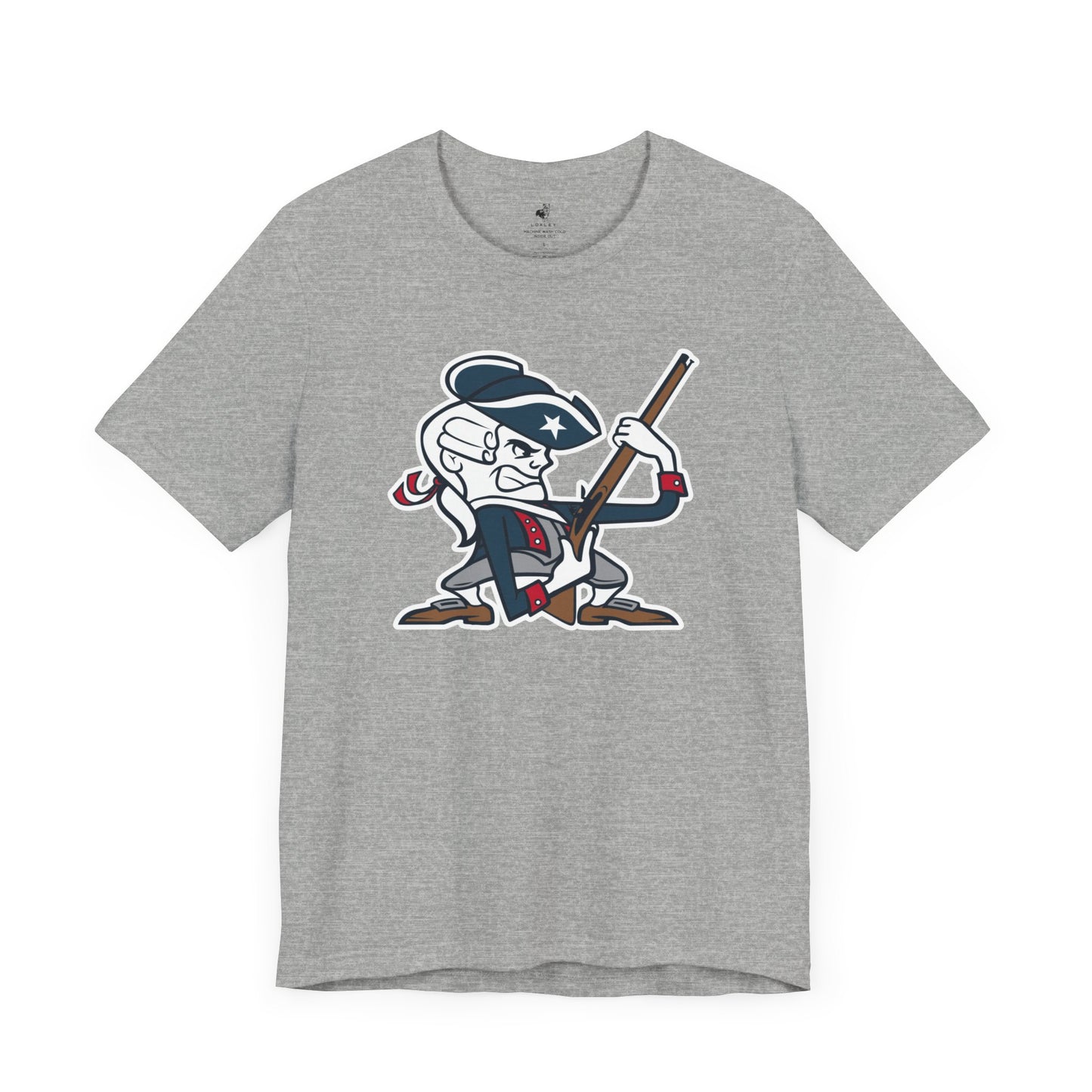 The Fighting Patriot Football Sunday Tailgate Unisex Short Sleeve T-Shirt