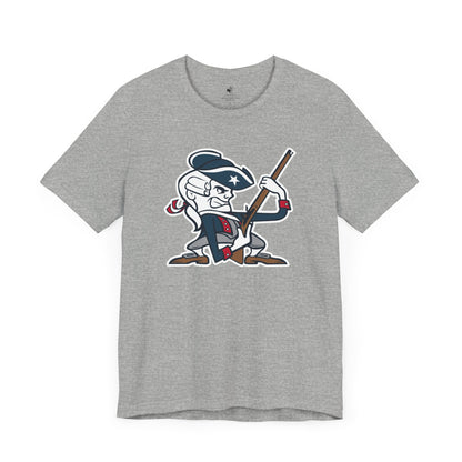 The Fighting Patriot Football Sunday Tailgate Unisex Short Sleeve T-Shirt