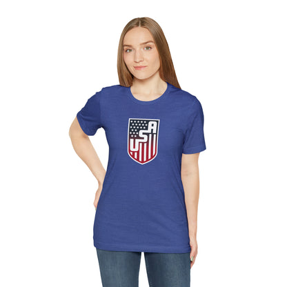 USA Crest Unisex Short Sleeve Softstyle T-Shirt