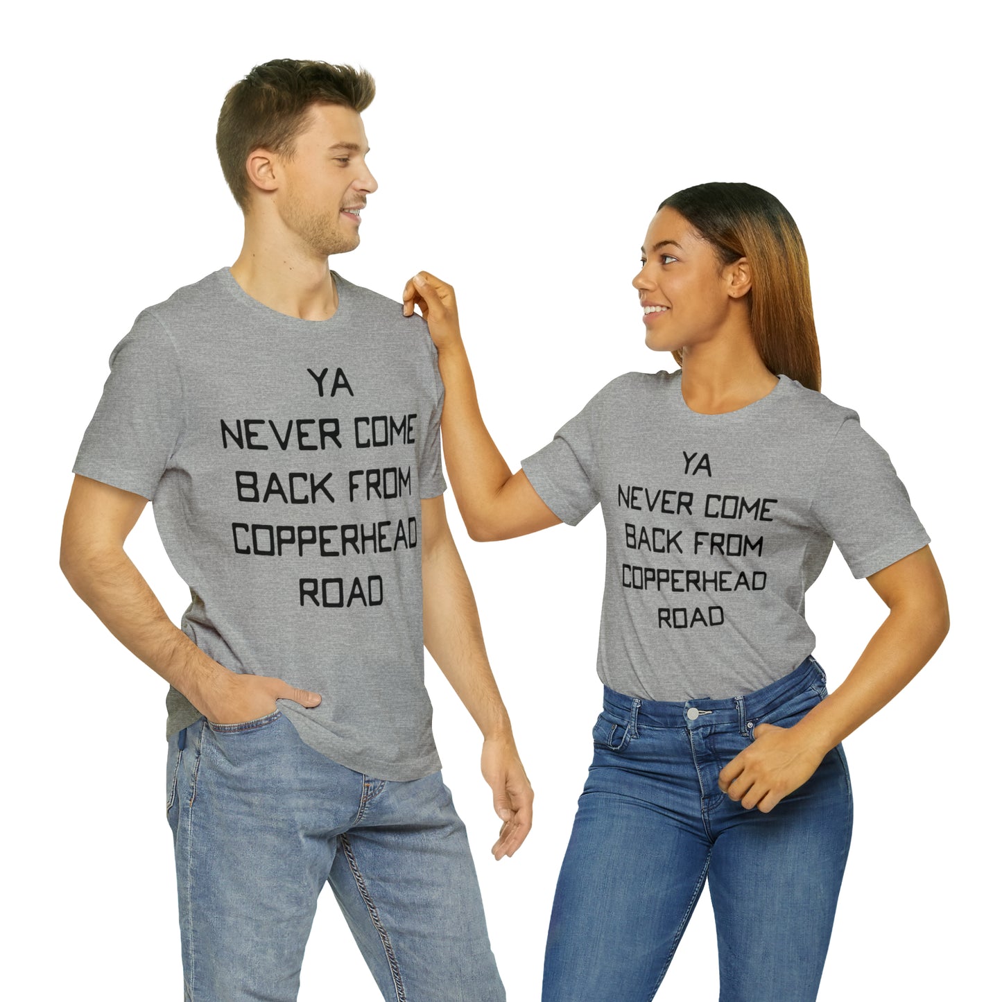 Loxley Copperhead Road Unisex Short Sleeve Ringspun Softstyle Jersey Nit T-Shirt