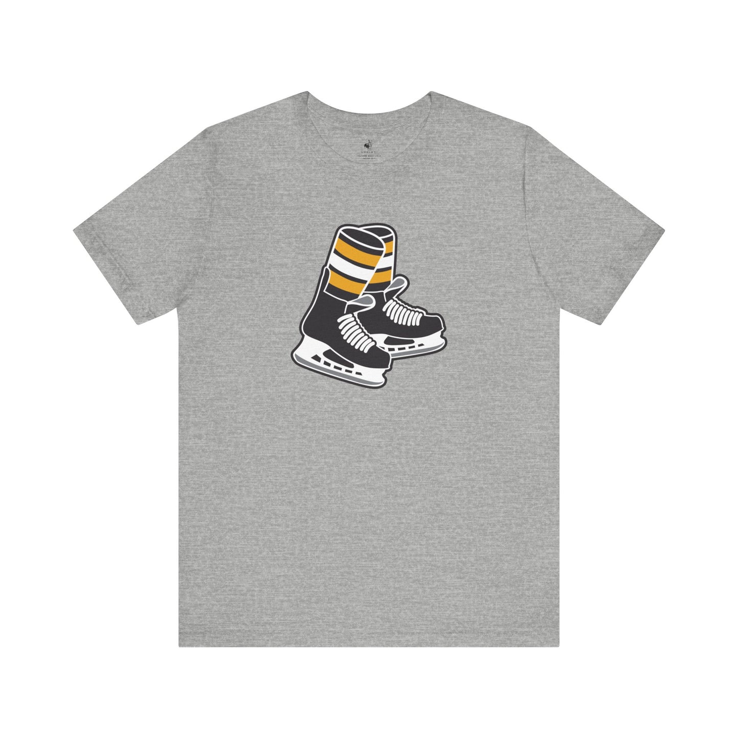 Bruins Socks Ice Hockey Unisex Short Sleeve T-Shirt
