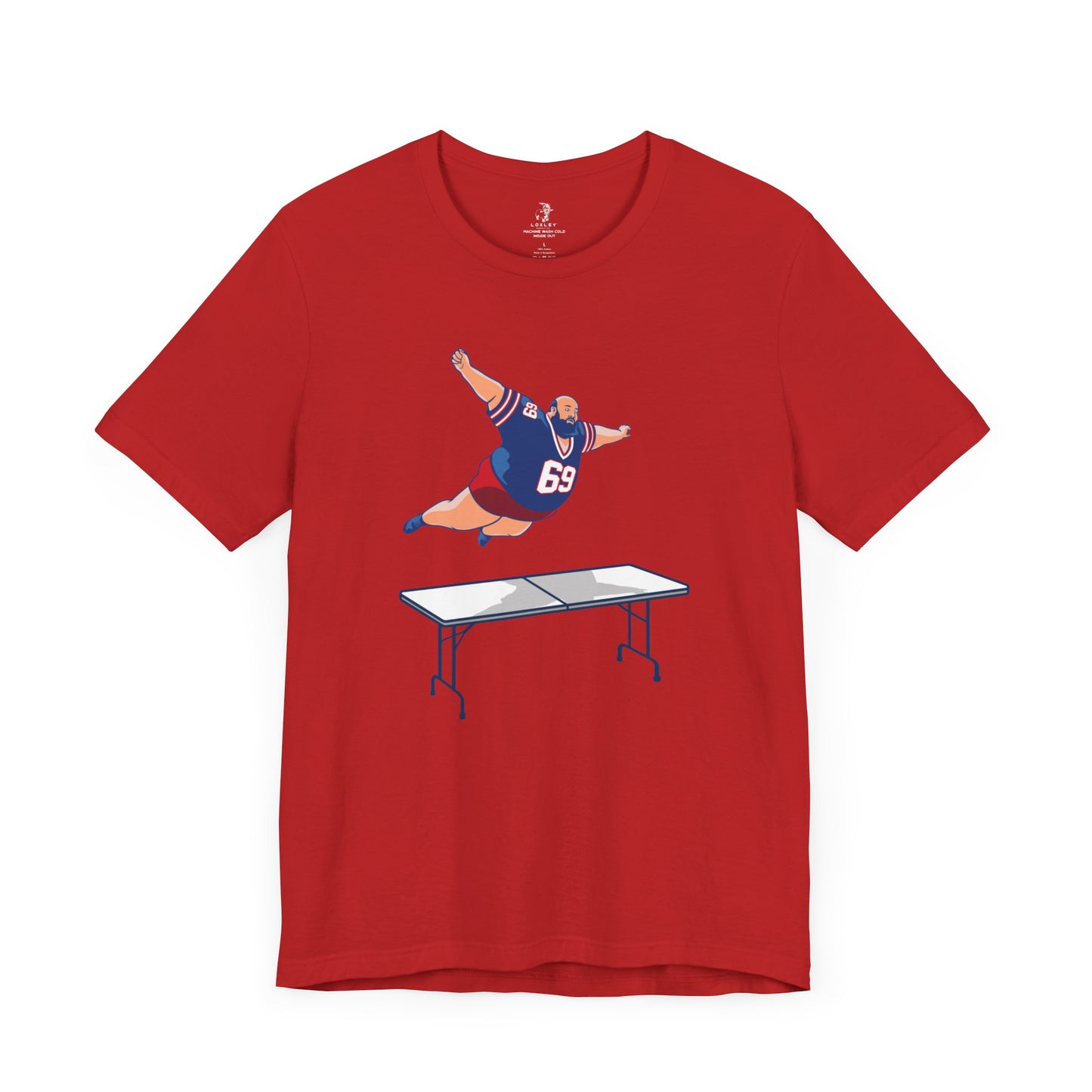 Buffalo Table Dive Football Sunday Tailgate Unisex Short Sleeve T-Shirt
