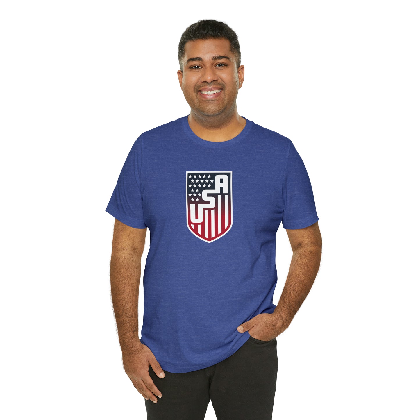 USA Crest Unisex Short Sleeve Softstyle T-Shirt