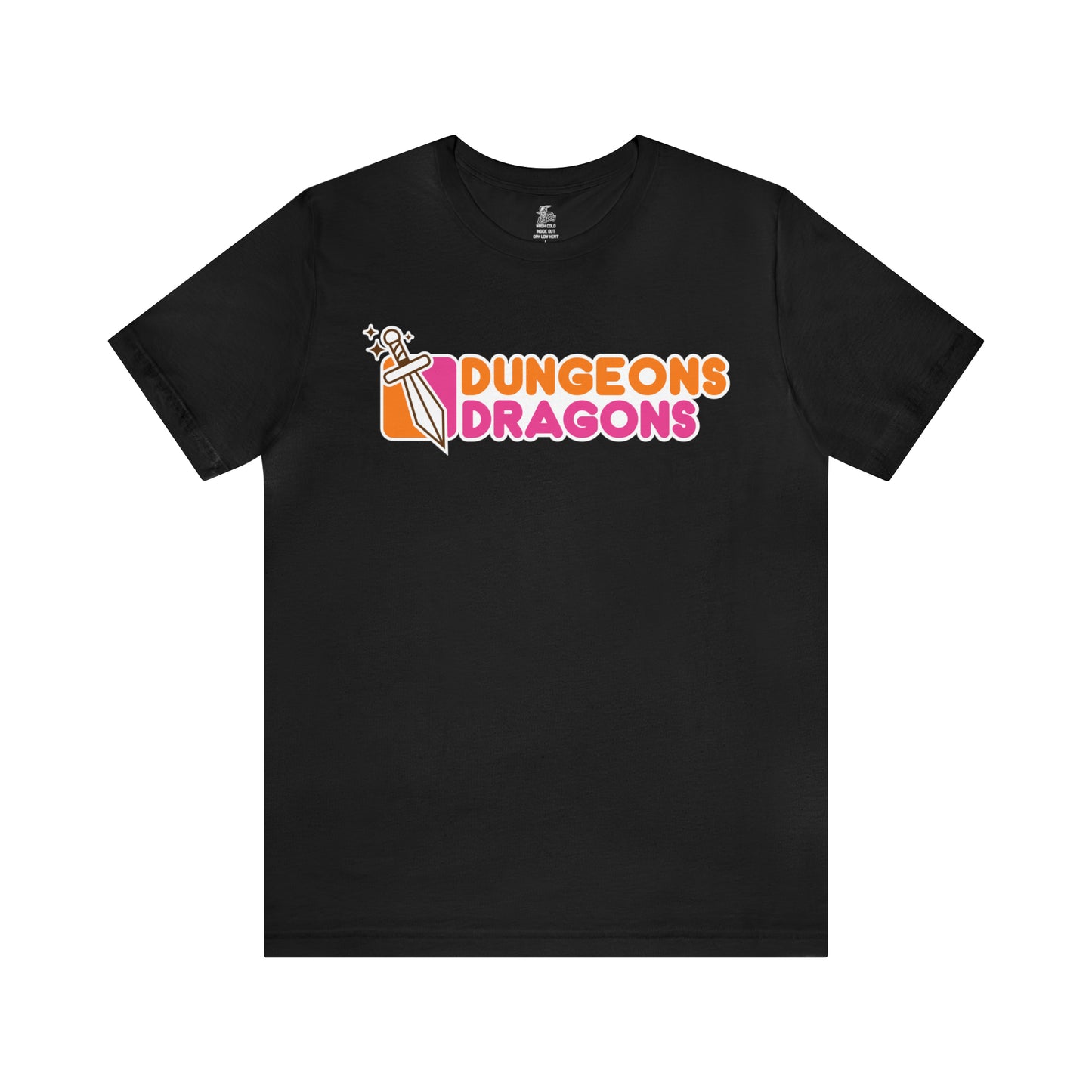 Dungeons Dragons Donuts Unisex Short Sleeve Softstyle T-Shirt
