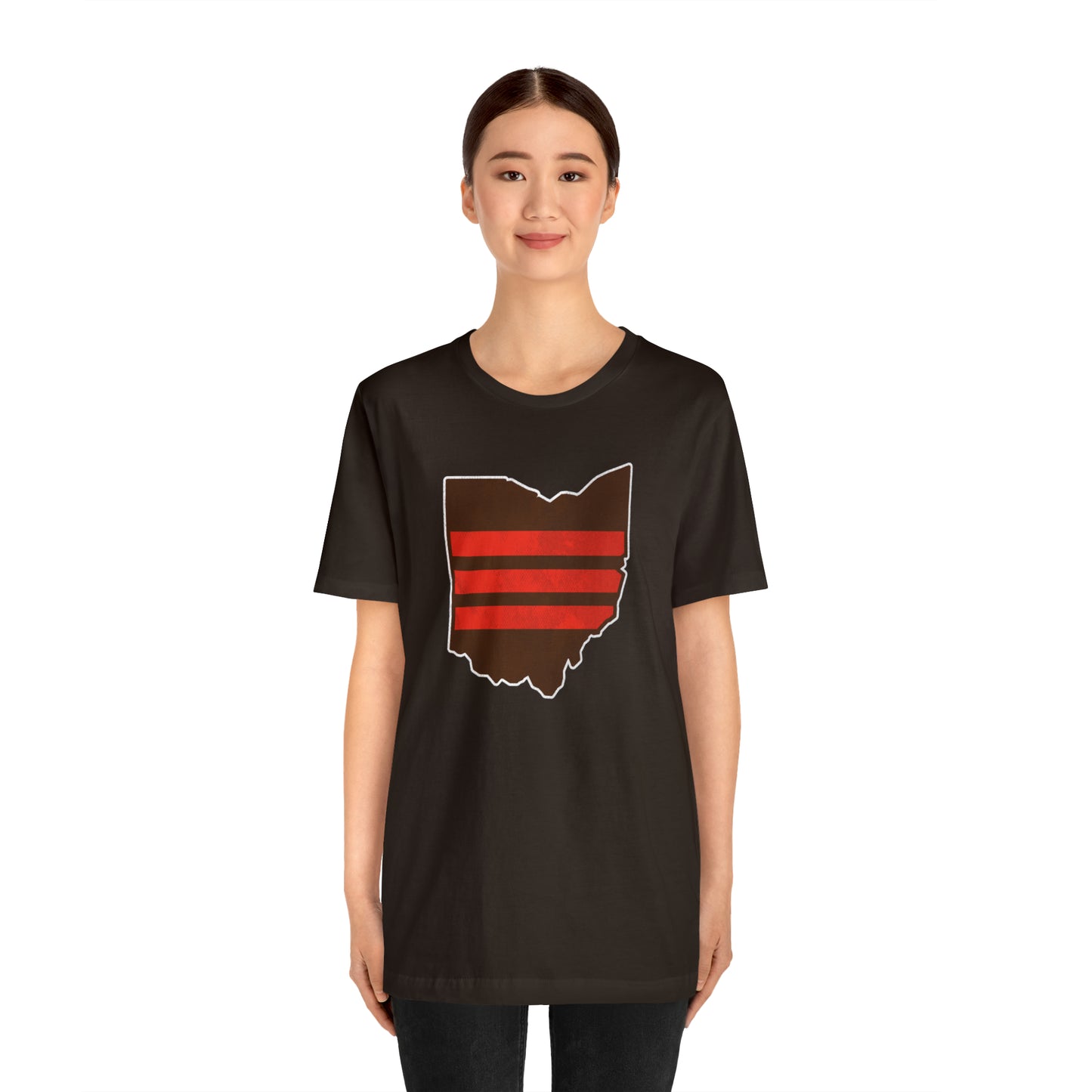 Ohio Browns State Unisex Short Sleeve Softstyle T-Shirt