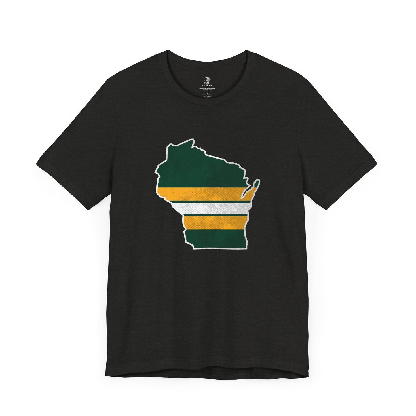 Wisconsin Stripes State Green Bay Football Unisex Short Sleeve T-Shirt