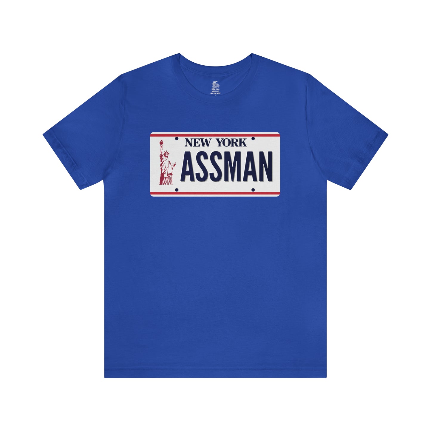 Kramer Assman License Plate Unisex Short Sleeve Softstyle T-Shirt