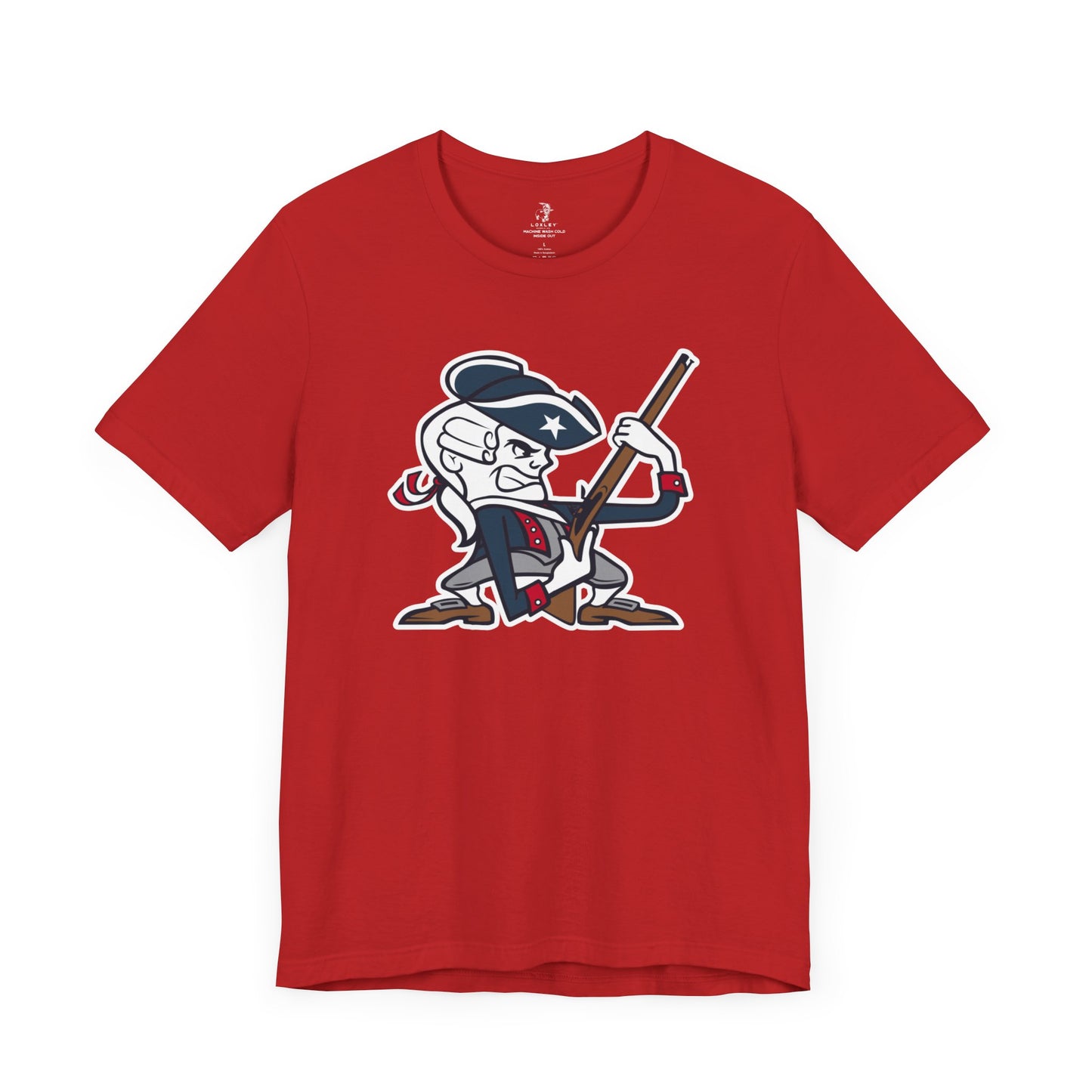 The Fighting Patriot Football Sunday Tailgate Unisex Short Sleeve T-Shirt