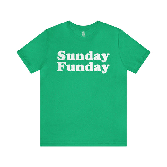 Sunday Funday Unisex Short Sleeve Softstyle T-Shirt