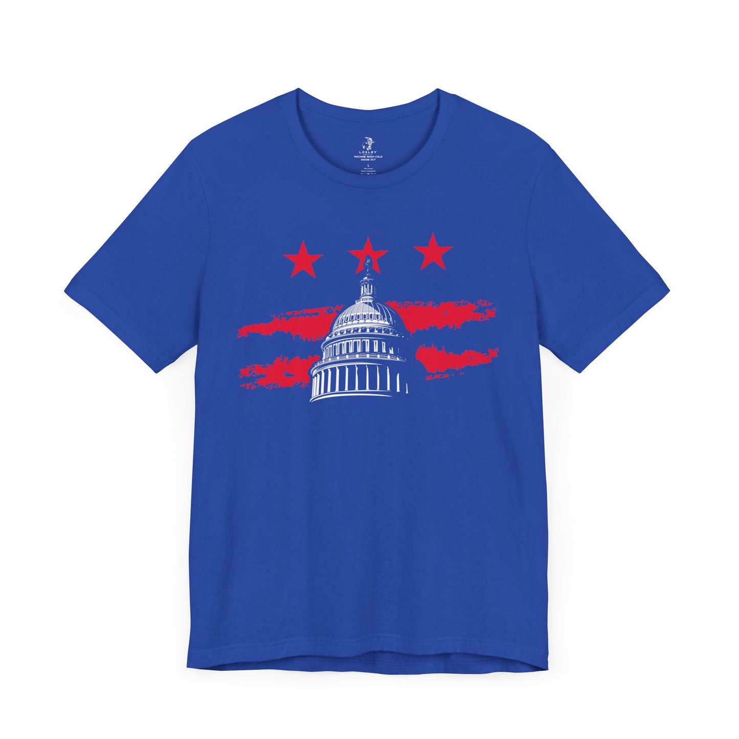 America's Capital Independence Day Fourth of July Unisex Short Sleeve Shirt