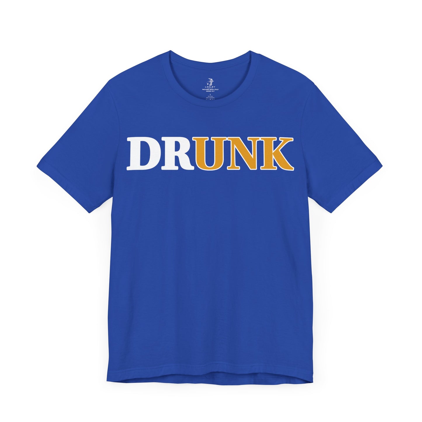 Can't Spell Drunk Without UNK Unisex Short Sleeve Softstyle T-Shirt