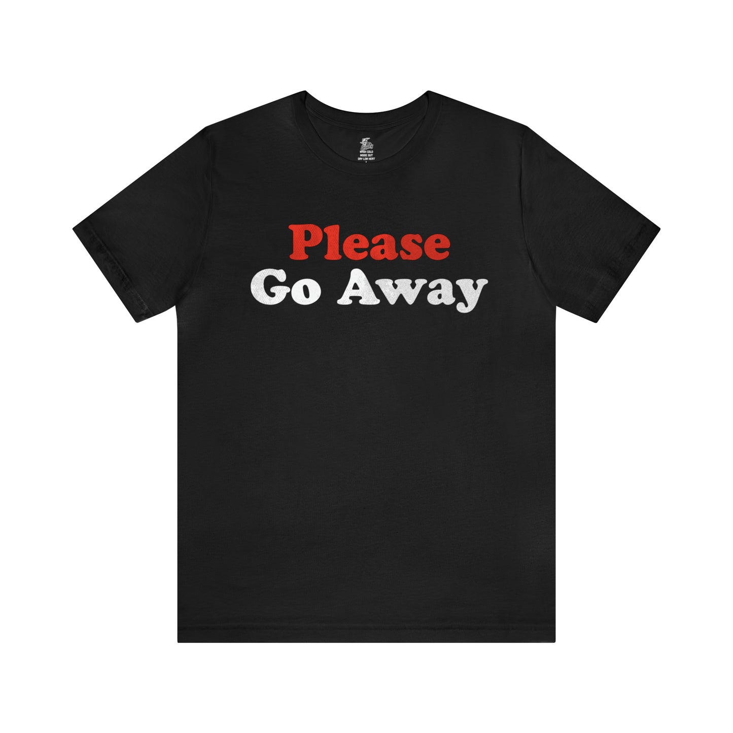 Please Go Away Unisex Short Sleeve Softstyle T-Shirt